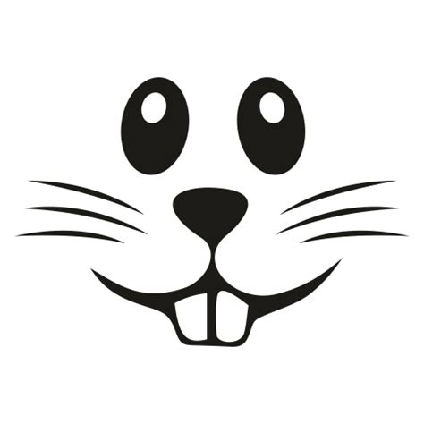 Download Free Rabbit Face SVG / DXF / PNG Files Creativefabrica